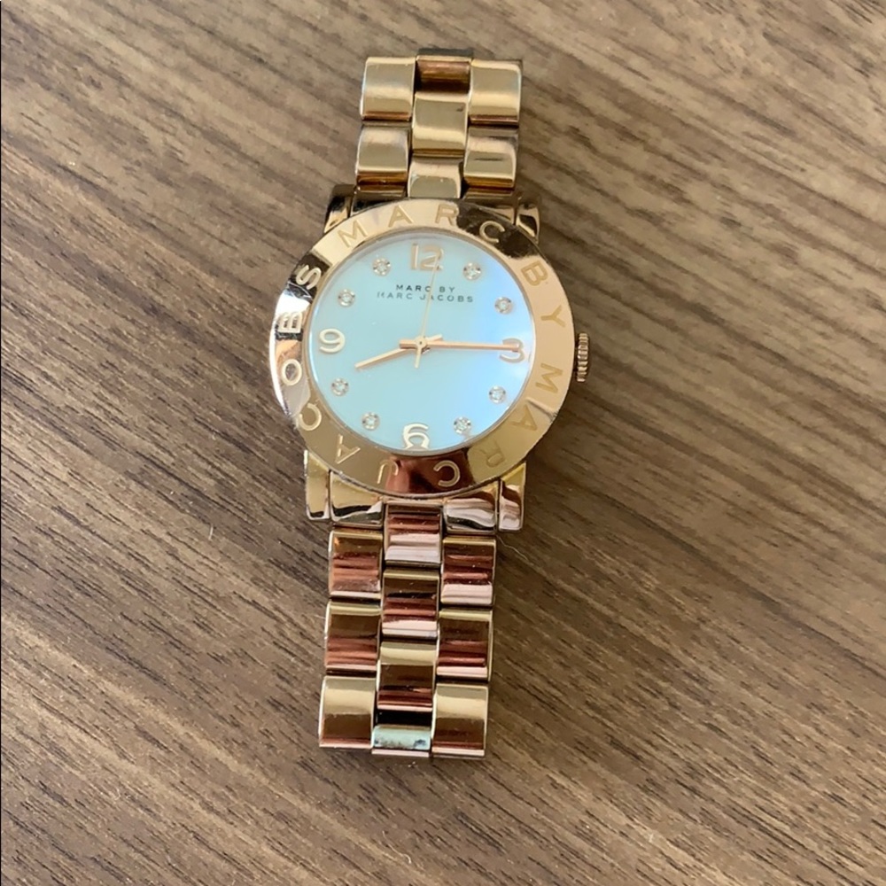 Marc Jacobs rose gold watch